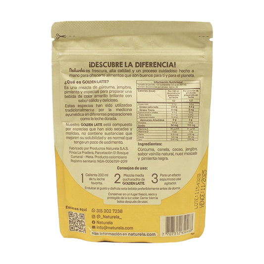 Golden Latte - Leche Dorada