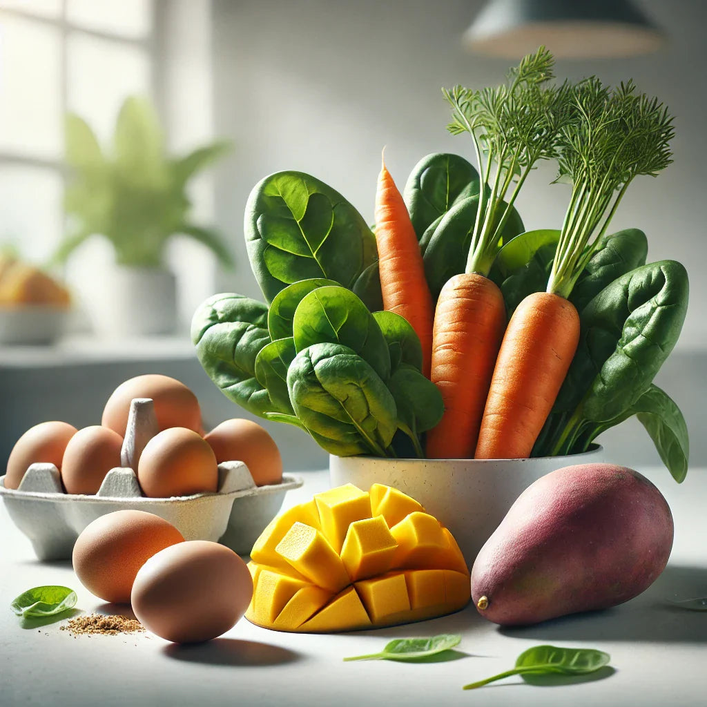 ¿La Vitamina A es lo Mismo que el Betacaroteno?