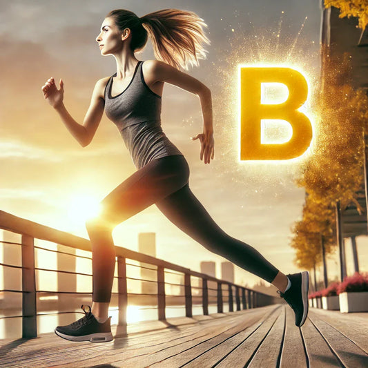 Persona con energía y vitalidad gracias al Complejo B.