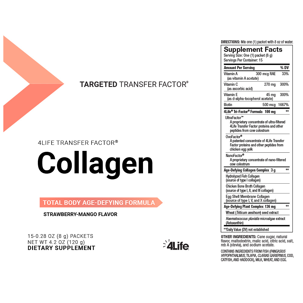 Colágeno con factores de transferencia 4Life